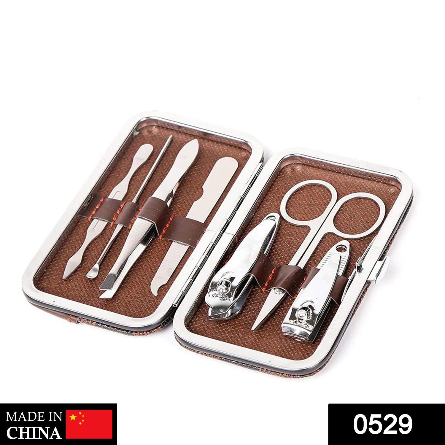 0529 Pedicure & Manicure Tools Kit  (7in1) DeoDap 0529 Pedicure & Manicure Tools Kit  (7in1) DeoDap
